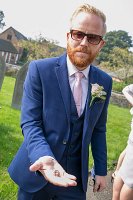 0093-160915-324-0024-0093  Natalie and Tom, Cadeby church, The Griffin Inn Swithland : Cadeby Church, Natalie and Tom, Swithland, The Griffin Inn